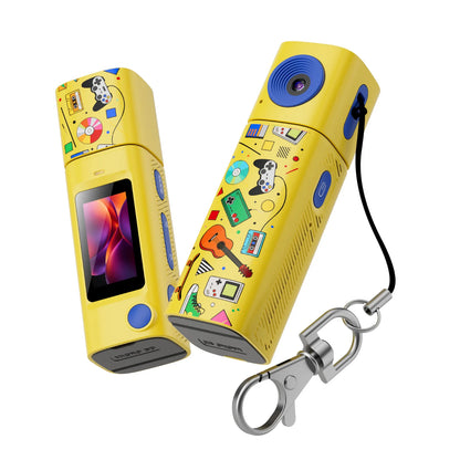 Mini Câmera G10 Série Jovem | Compacta, Lente 230° e Tela LCD