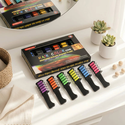 Kit Pentes de Giz – 06 Cores | Compre 1 Leve 2 🔥