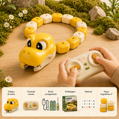 Jogo da Cobrinha 3D com Controle Remoto