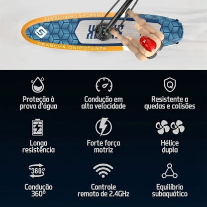 AquaRider: Prancha de Windsurf RC
