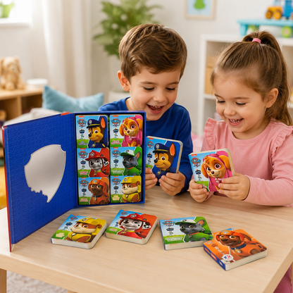 Livro Box com 6 Minilivros Patrulha Canina