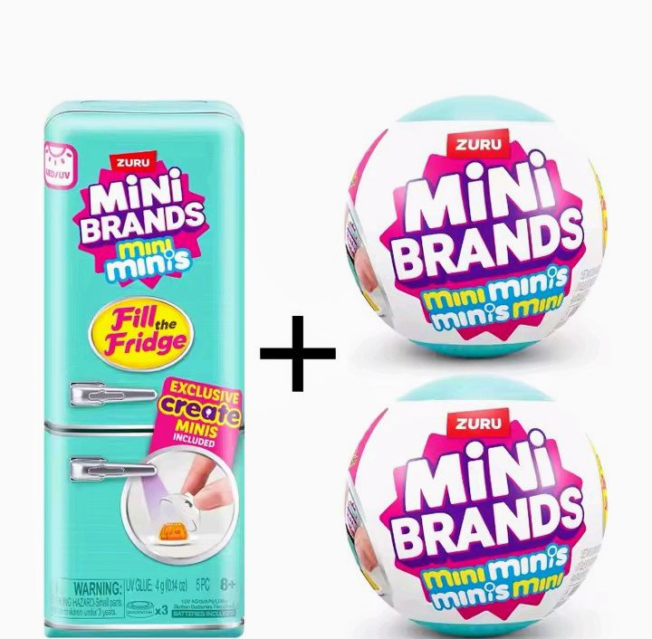 Geladeira Mini Brands - PROMOÇÃO DE LANÇAMENTO🎁