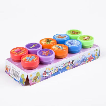 Kit Carimbos Divertidos - 10 Peças