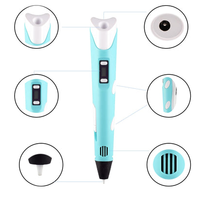 Caneta Mágica Que Faz Desenhos Em 3D