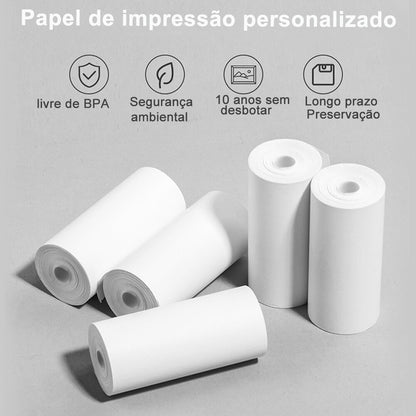 Papel De Impressão Para Câmera Fotográfica 500 Fotos