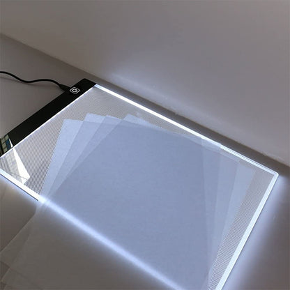 Mesa De Luz LED Para Desenhos USB A4 Montessori