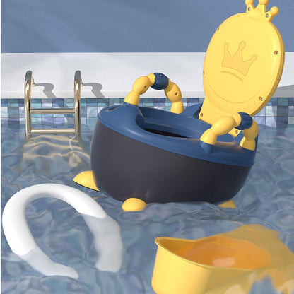 Troninho Infantil Com Tampa De Apoio