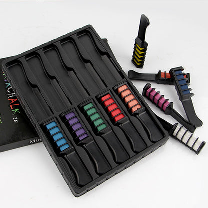 Kit Pentes De Giz Transformadores De Mechas 10 Cores (SUPER PROMOÇÃO RELÂMPAGO)
